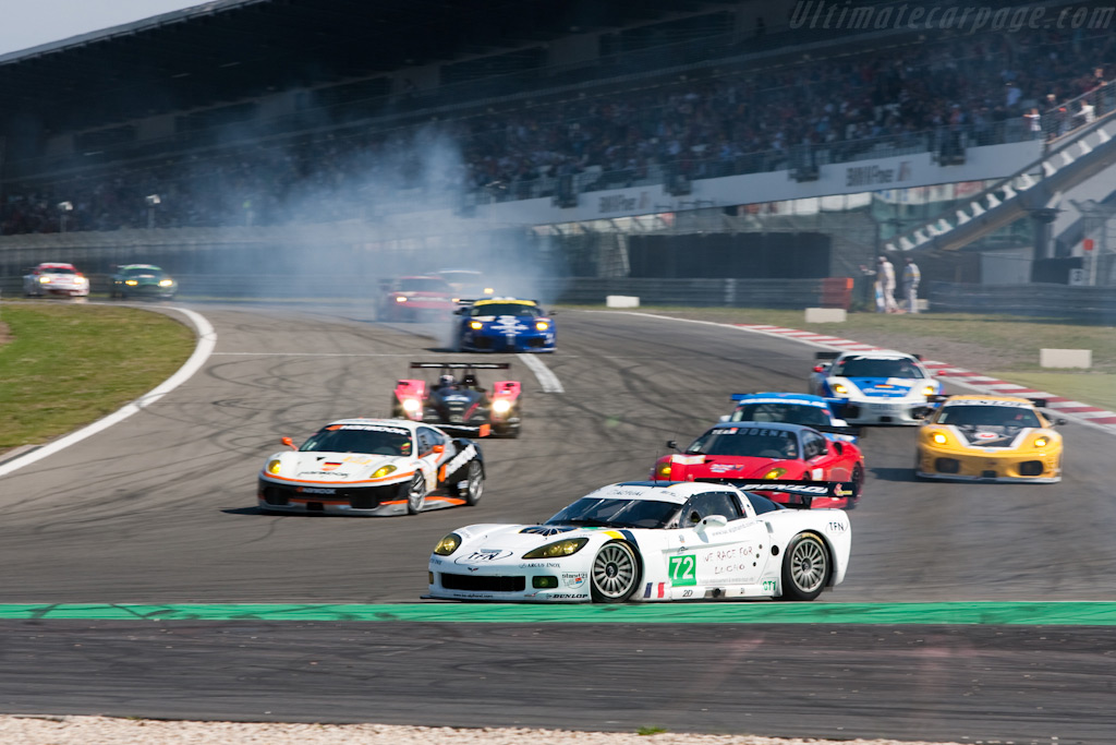 Off they go! - Chassis: 004  - 2009 Le Mans Series Nurburgring 1000 km