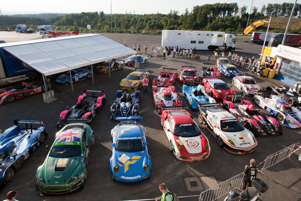 Parc Ferme   - 2009 Le Mans Series Nurburgring 1000 km