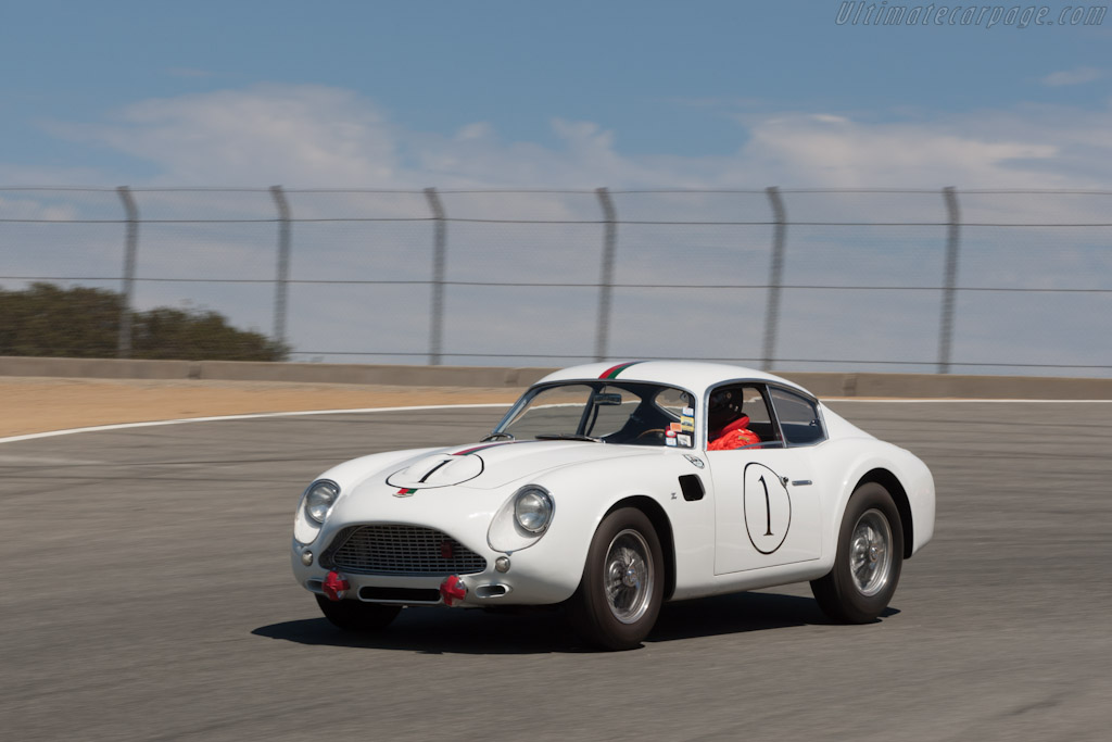 Aston Martin DB4 GT Zagato - Chassis: DB4GT/0180/L - Driver: Tom Price - 2012 Monterey Motorsports Reunion