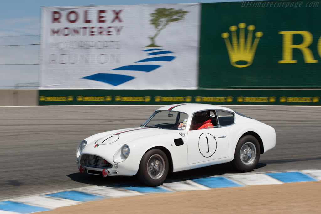 Aston Martin DB4 GT Zagato - Chassis: DB4GT/0180/L - Driver: Tom Price - 2012 Monterey Motorsports Reunion