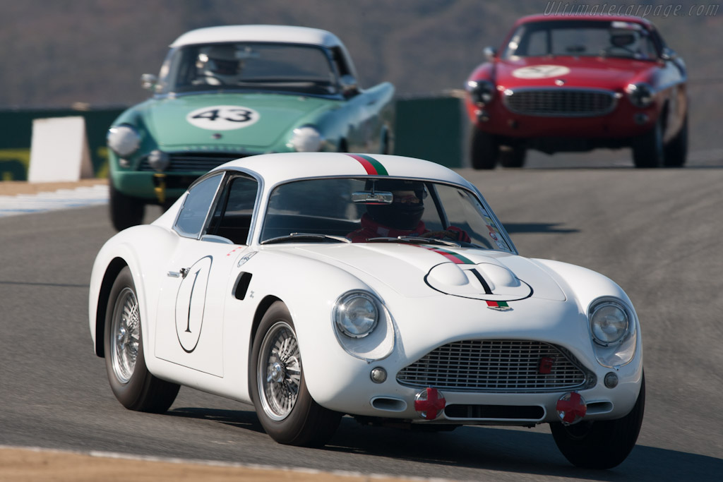 Aston Martin DB4 GT Zagato - Chassis: DB4GT/0180/L - Driver: Tom Price - 2012 Monterey Motorsports Reunion