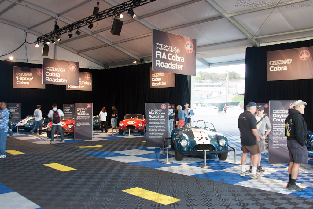Cobra display   - 2012 Monterey Motorsports Reunion