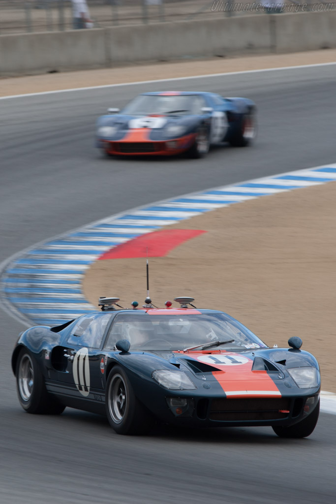 Ford GT40 - Chassis: GT40P/1049 - Entrant: Collier Automotive Museum - Driver: Brian Redman - 2012 Monterey Motorsports Reunion