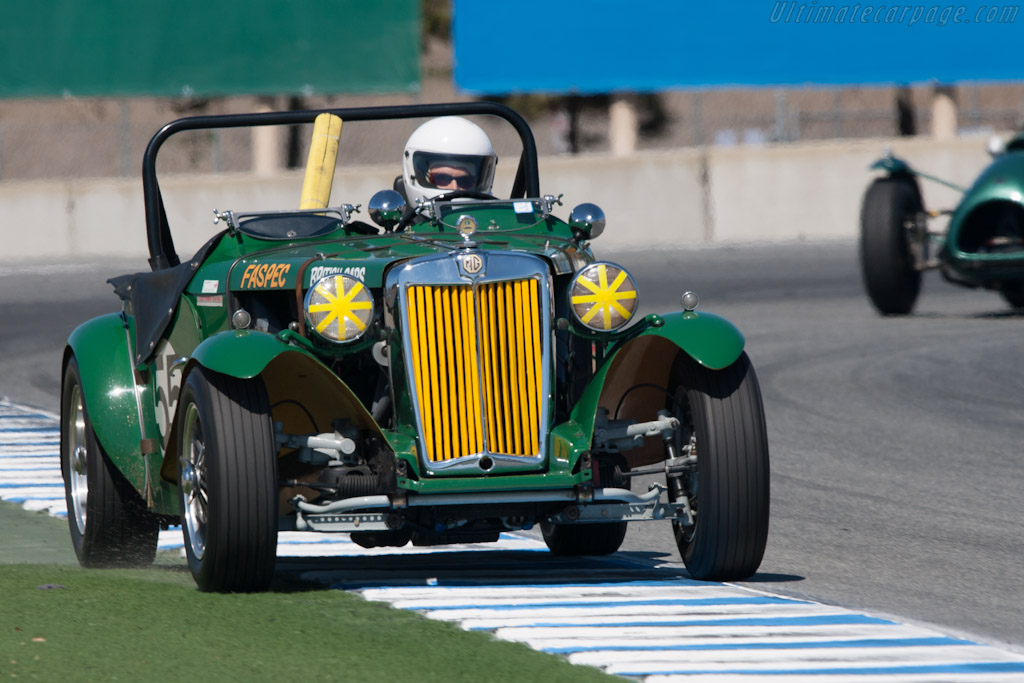 MG TD   - 2012 Monterey Motorsports Reunion