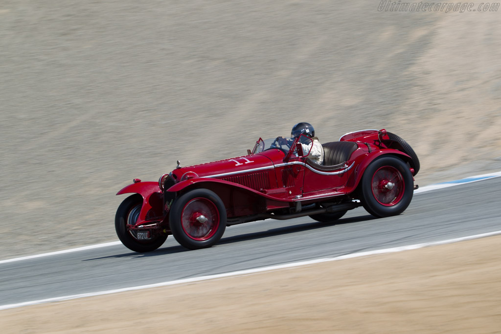 Alfa Romeo 8C 2300 - Chassis: 2211080 - Entrant / Driver Chuck Wegner - 2016 Monterey Motorsports Reunion