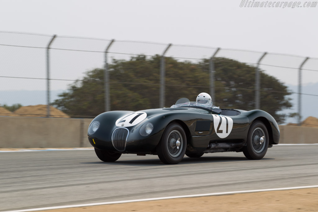 Jaguar C-Type - Chassis: XKC 050 - Entrant / Driver James Hulbert - 2016 Monterey Motorsports Reunion
