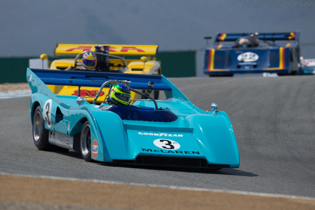 McLaren M8FP - Chassis: 9-72 - Driver: Rick Knoop - 2016 Monterey Motorsports Reunion