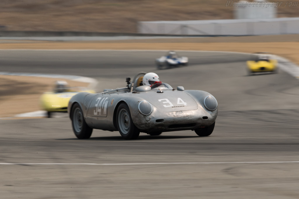 Porsche 550A - Chassis: 550A-0144 - Entrant / Driver Tom Trabue - 2016 Monterey Motorsports Reunion