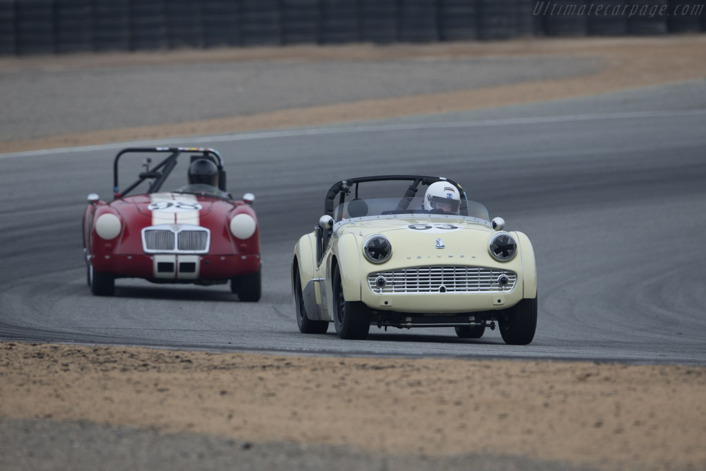 Triumph TR3A - Chassis: TS46235L - Entrant / Driver Dave Hogye - 2016 Monterey Motorsports Reunion