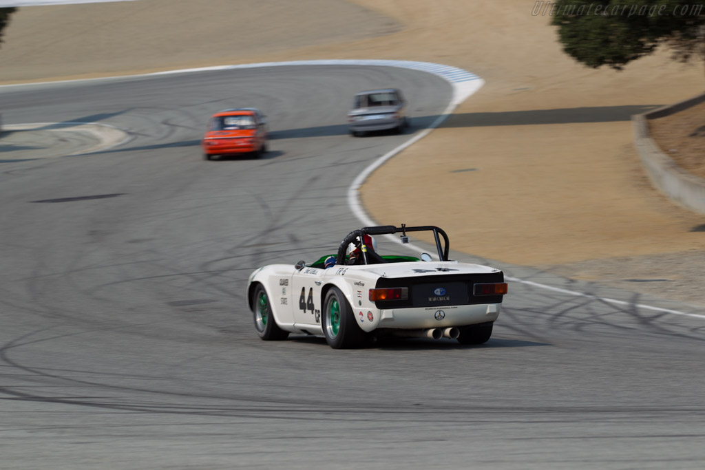 Triumph TR6  - Driver: Bill Warner - 2016 Monterey Motorsports Reunion