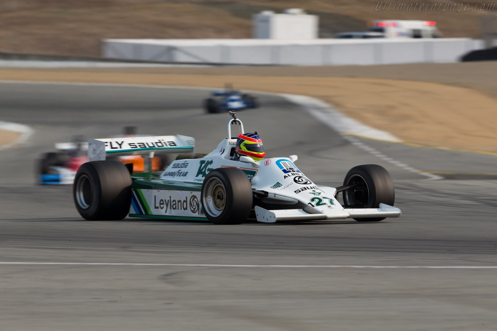 Williams FW07B Cosworth - Chassis: FW07B/07 - Driver: Zak Brown - 2016 Monterey Motorsports Reunion