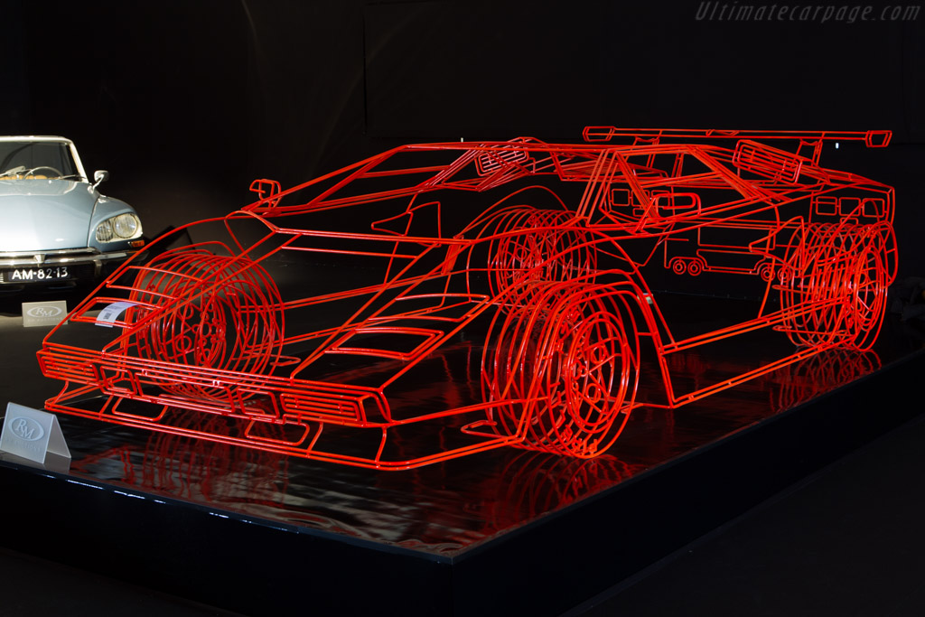 Lamborghini Countach Sculpture   - 2014 Retromobile