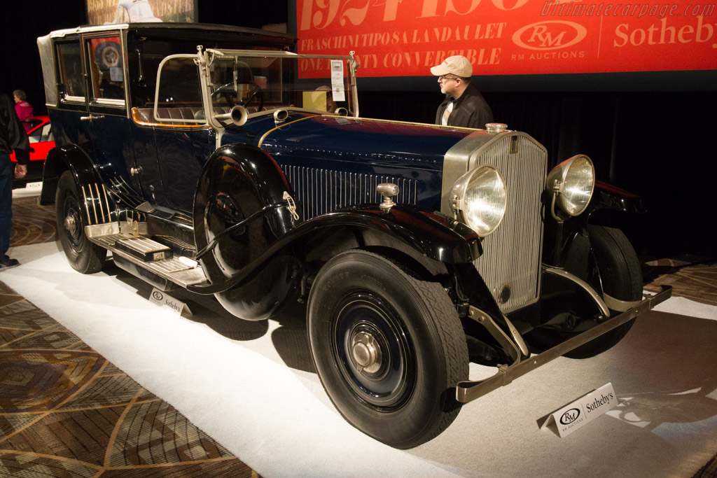 Isotta Fraschini Tipo 8A Landaulet by Sala & Riva - Chassis: 655  - 2017 Scottsdale Auctions