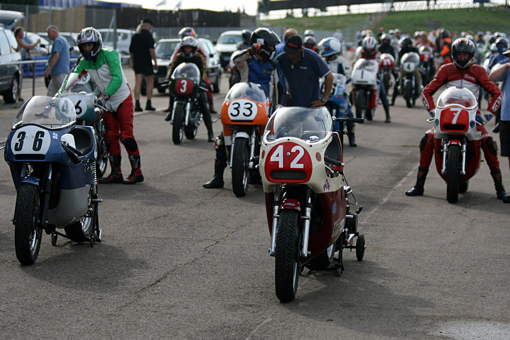 All leathered up   - 2006 Silverstone Classic
