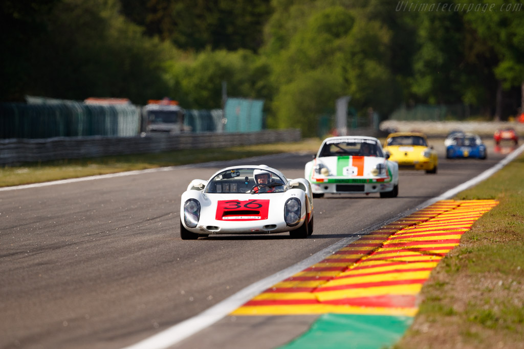 Porsche 910 - Chassis: 910-005 - Driver: Jürgen Rudolph - 2022 Spa Classic