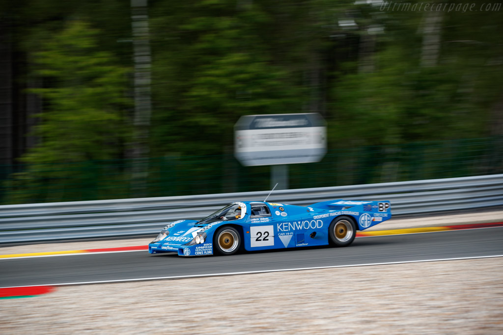 Porsche 956 - Chassis: 956-101 - Driver: Rainer Becker / Mike Wilds - 2022 Spa Classic