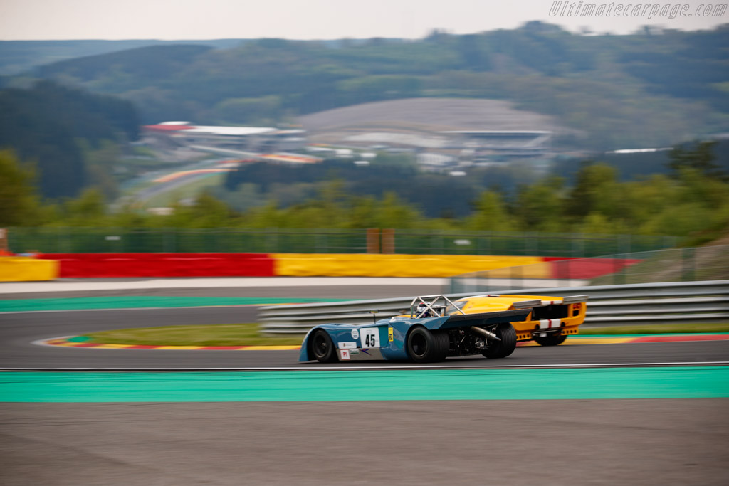 Chevron B19 - Chassis: B19-71-31 - Driver: Gianluigi Candiani / Frédéric Rouvier - 2023 Spa Classic