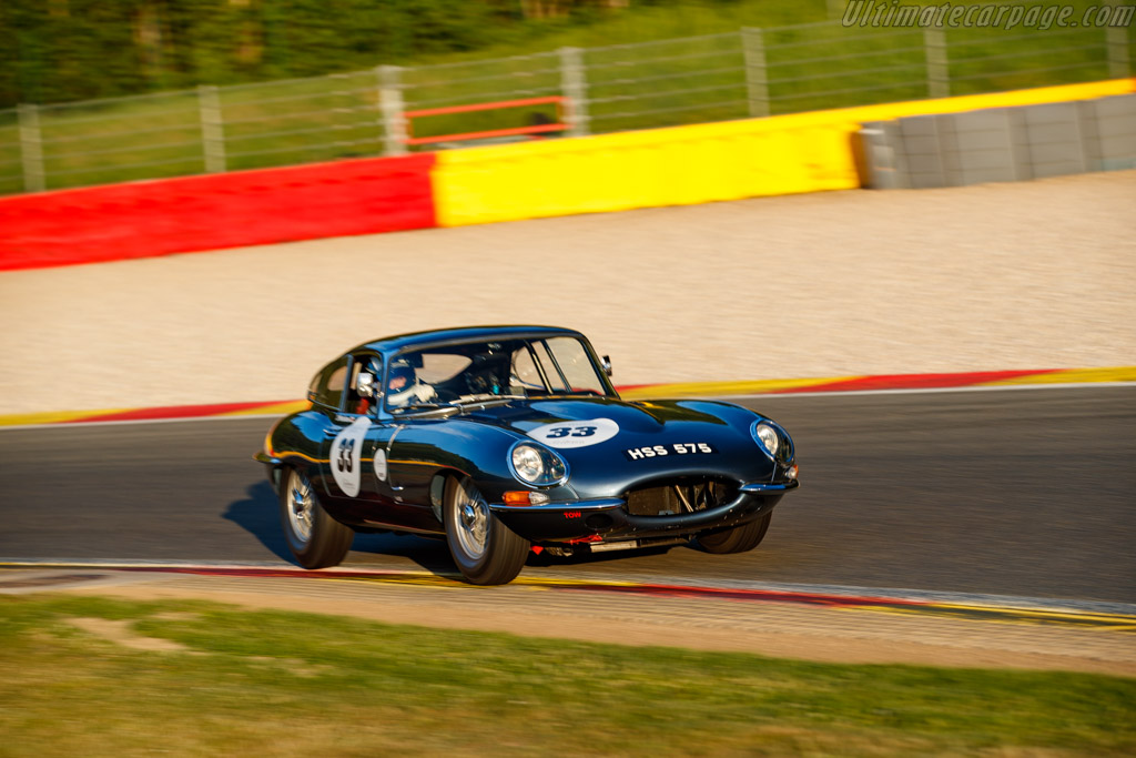 Jaguar E-Type 3.8 Coupe  - Driver: Katarina Kyvalova / Jon Minshaw - 2025 Spa Classic