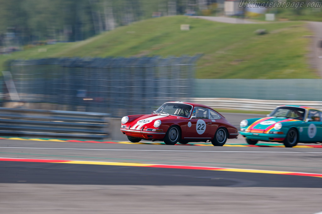 Porsche 911  - Driver: Rémi Terrail / Jürg Aeberhard - 2024 Spa Classic