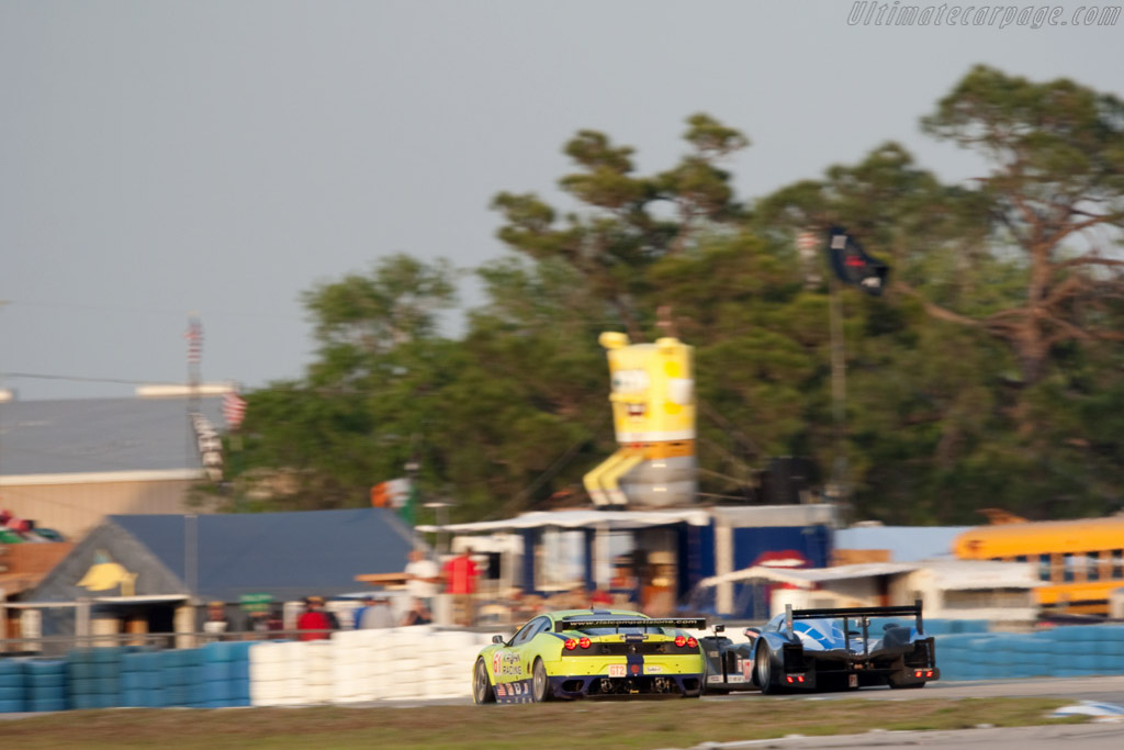 Ferrari F430 GTC - Chassis: 2656 - Entrant: Risi Competizione - Driver: Tracy Krohn / Nic Jonsson / Eric van de Poele - 2009 Sebring 12 Hours