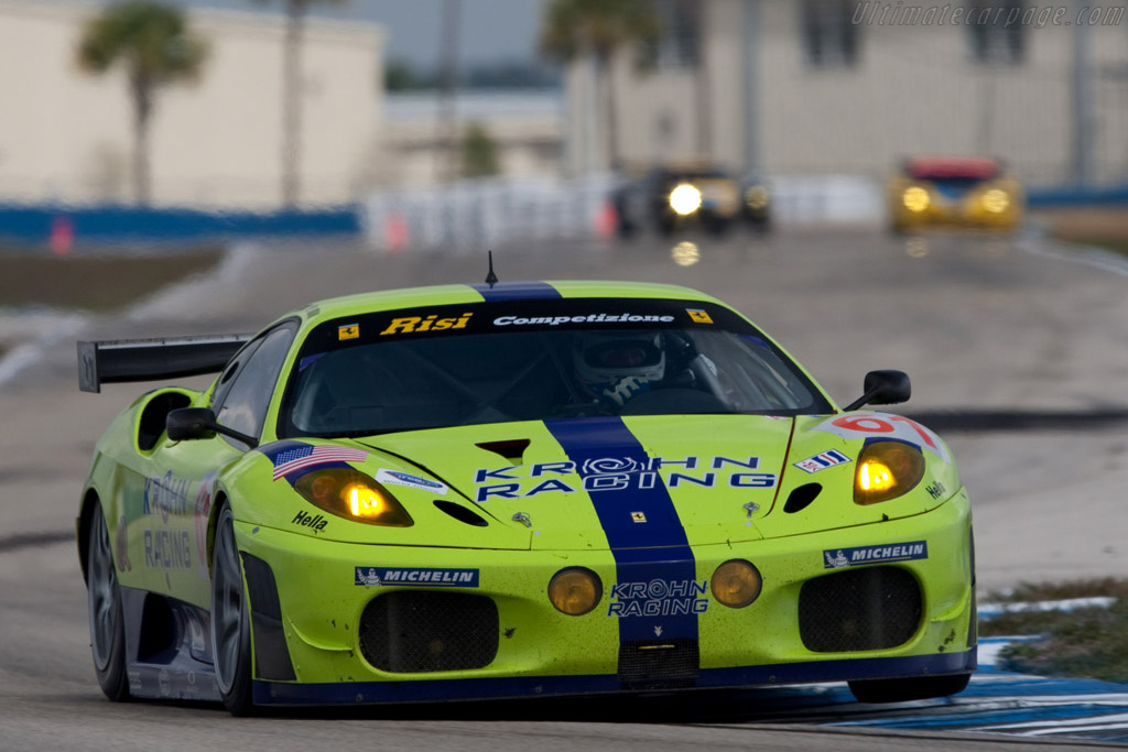 Ferrari F430 GTC - Chassis: 2656 - Entrant: Risi Competizione - Driver: Tracy Krohn / Nic Jonsson / Eric van de Poele - 2009 Sebring 12 Hours
