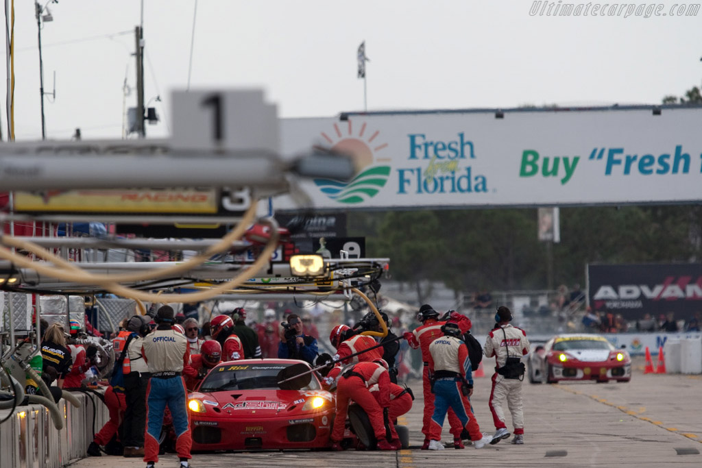 Ferrari F430 GTC - Chassis: 2606 - Entrant: Risi Competizione - Driver: Risi Competizione / Jamie Melo, Mika Salo / Pierre Kaffer - 2009 Sebring 12 Hours