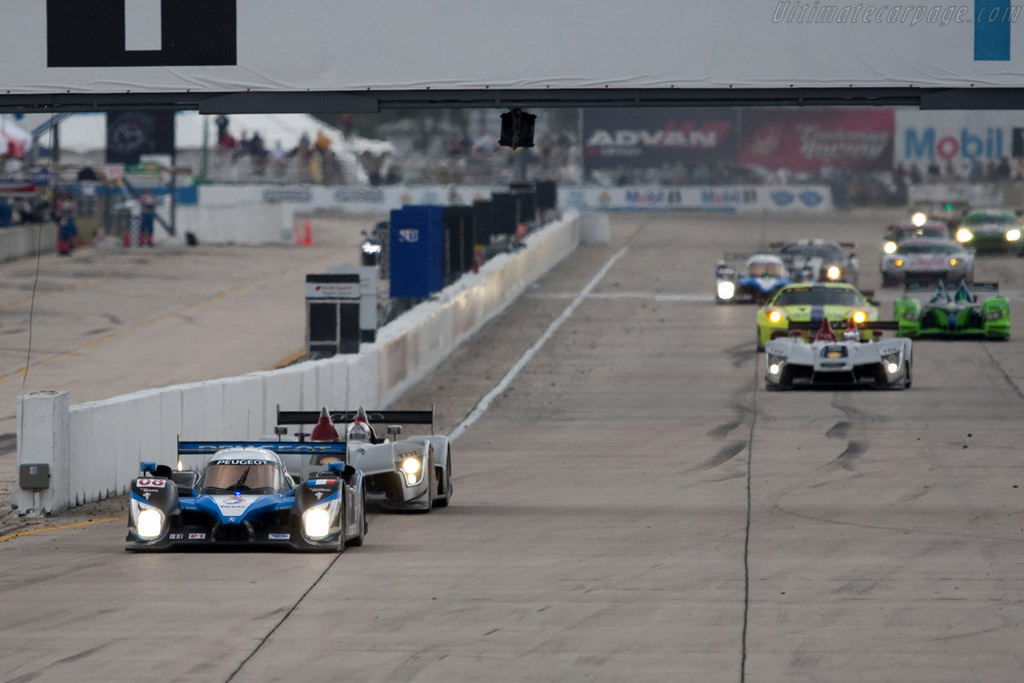 Peugeot 908 HDI Fap - Chassis: 908-03 - Entrant: Team Peugeot Total - Driver: Stephane Sarrazin / Franck Montagny / Sebastien Bourdais - 2009 Sebring 12 Hours