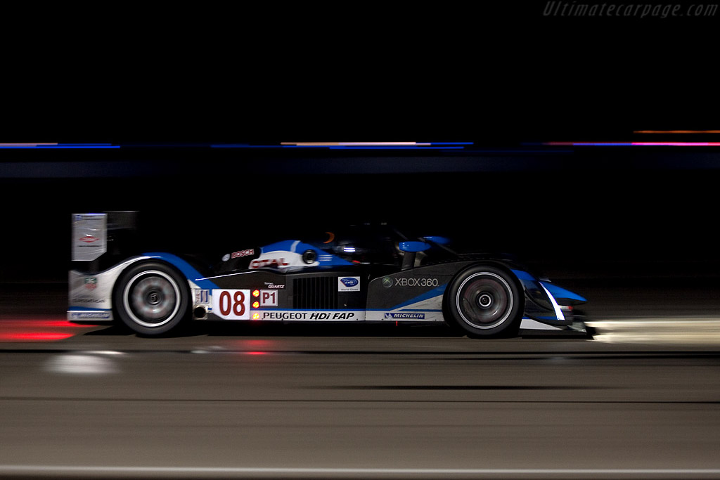 Peugeot 908 HDI Fap - Chassis: 908-03 - Entrant: Team Peugeot Total - Driver: Stephane Sarrazin / Franck Montagny / Sebastien Bourdais - 2009 Sebring 12 Hours