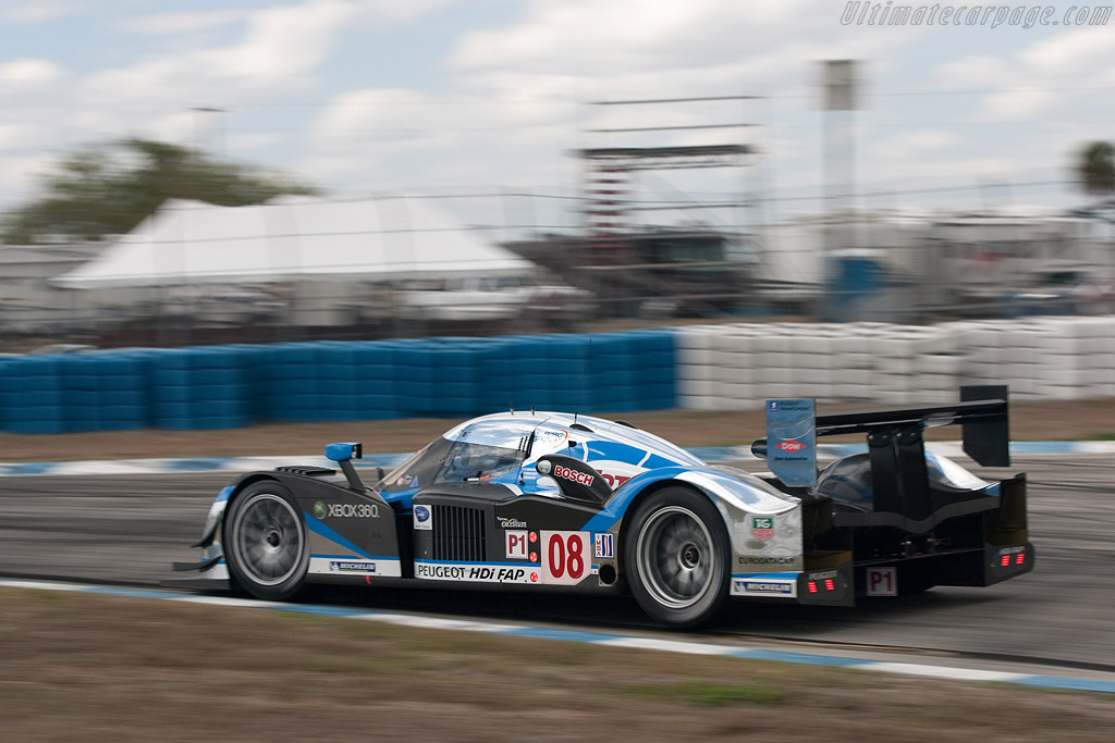 Peugeot 908 HDI Fap - Chassis: 908-03 - Entrant: Team Peugeot Total - Driver: Stephane Sarrazin / Franck Montagny / Sebastien Bourdais - 2009 Sebring 12 Hours