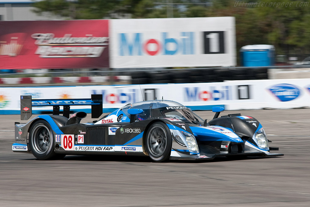 Peugeot 908 HDI Fap - Chassis: 908-03 - Entrant: Team Peugeot Total - Driver: Stephane Sarrazin / Franck Montagny / Sebastien Bourdais - 2009 Sebring 12 Hours