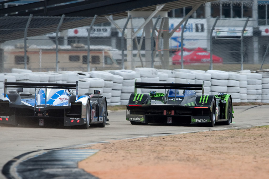 Peugeot and Acura - Chassis: 908-05  - 2009 Sebring 12 Hours