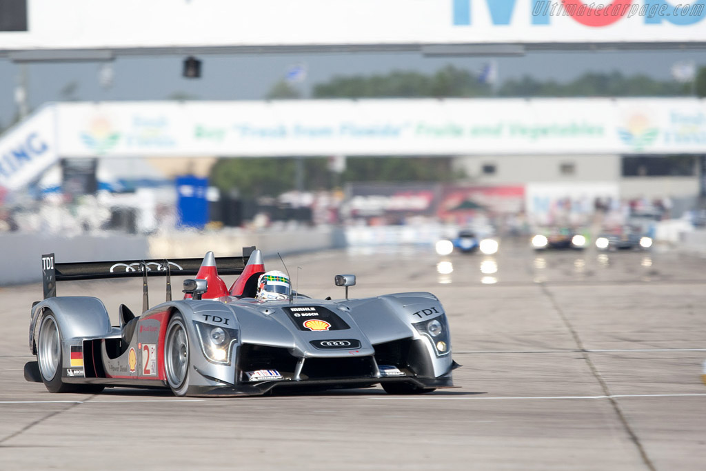The gap after just one lap - Chassis: 103  - 2009 Sebring 12 Hours