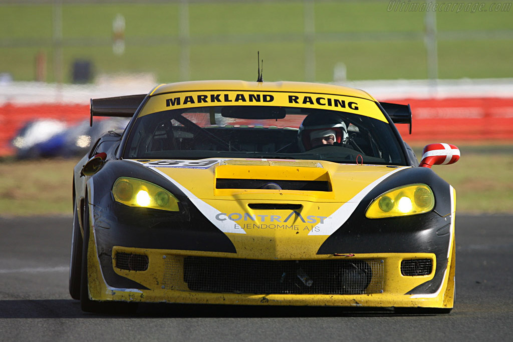 Finally a finish for the Markland Corvette - Chassis: 1G1YY26E265114144 - Entrant: Markland Racing - 2007 Le Mans Series Silverstone 1000 km