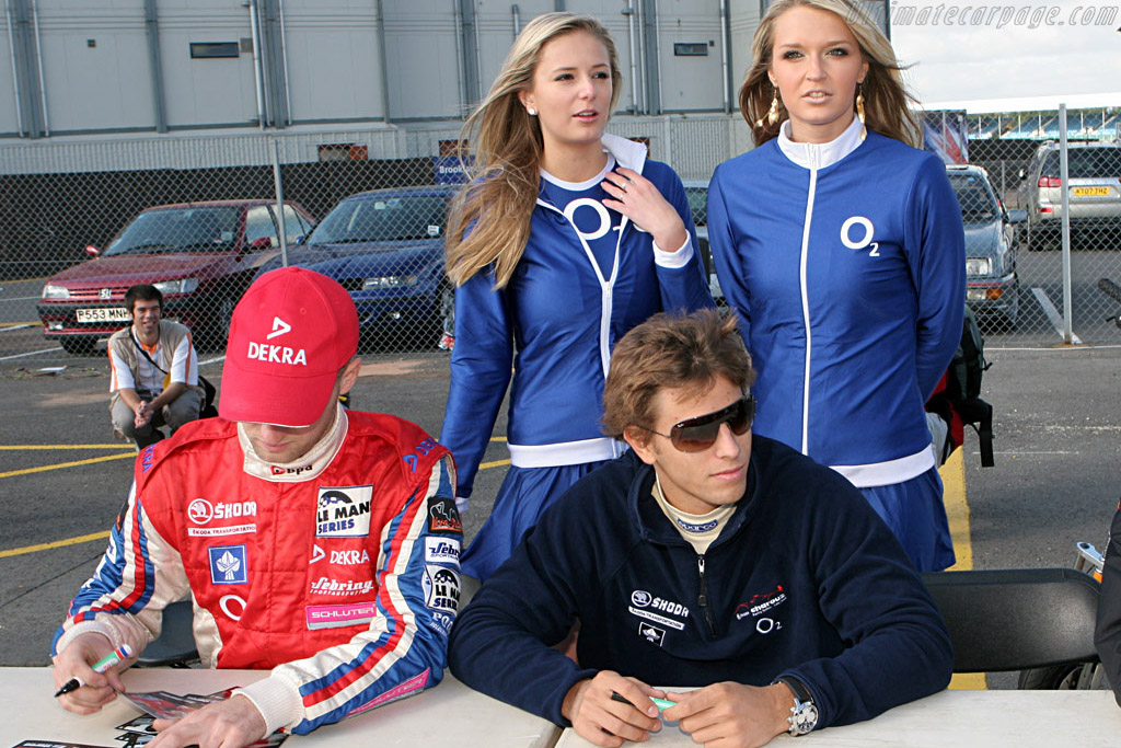Mucke and Charouz   - 2007 Le Mans Series Silverstone 1000 km