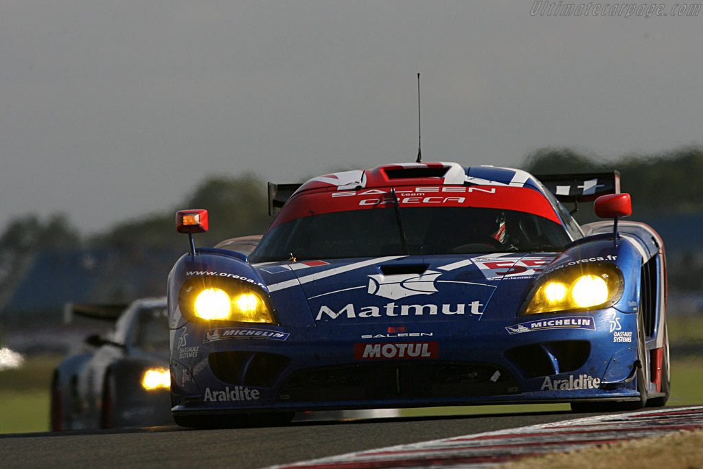 Ortelli had just gotten by Garcia - Chassis: 067R - Entrant: Team Oreca - 2007 Le Mans Series Silverstone 1000 km