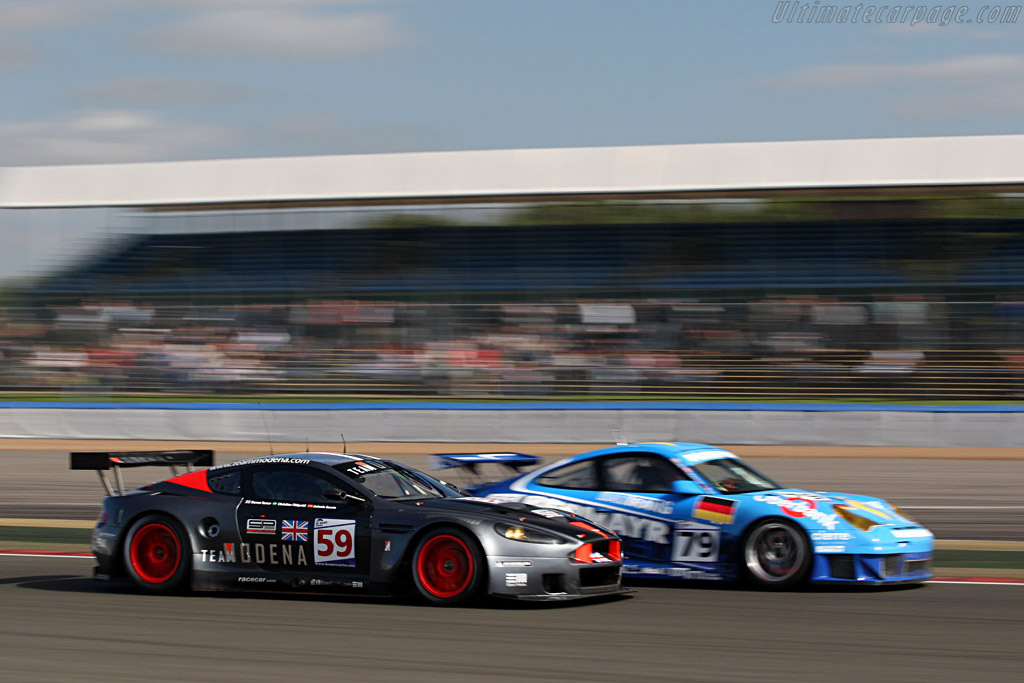 Slight speed difference - Chassis: DBR9/101 - Entrant: Team Modena - 2007 Le Mans Series Silverstone 1000 km