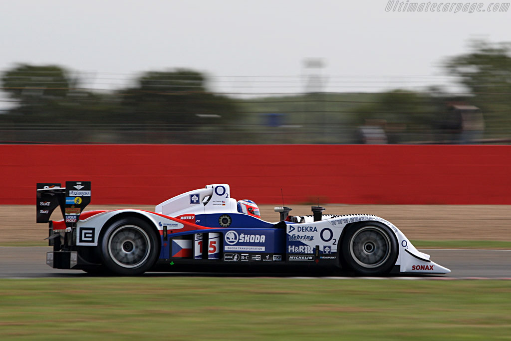 Unfortunate late retirement for the Lola - Chassis: B0610-HU03 - Entrant: Charouz Racing System - 2007 Le Mans Series Silverstone 1000 km