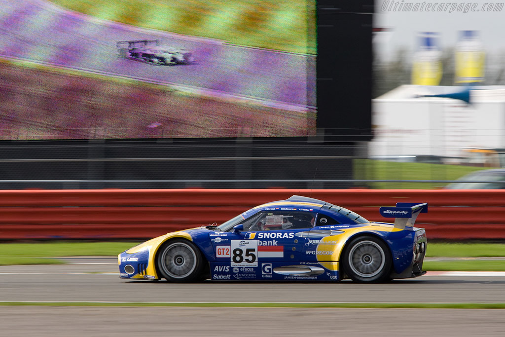Big screens made following the race much easier - Chassis: XL9AB01G37Z363190  - 2008 Le Mans Series Silverstone 1000 km