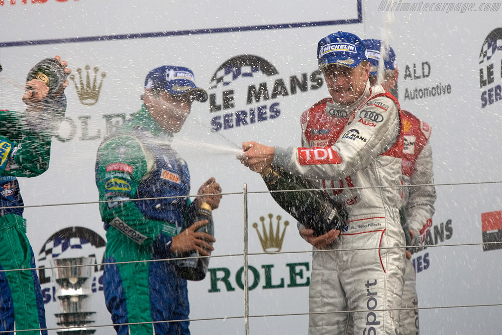 Champagne!   - 2008 Le Mans Series Silverstone 1000 km