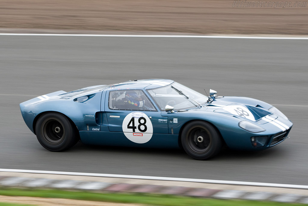 Ford GT40 - Chassis: GT40P/1078 - Driver: Claude Nahum - 2008 Le Mans Series Silverstone 1000 km