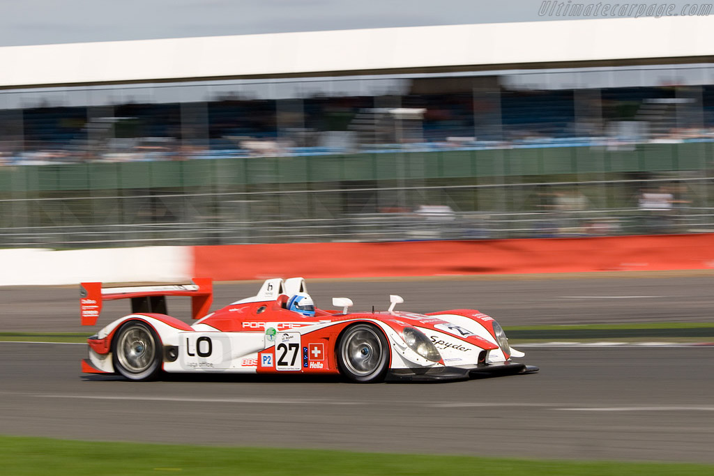 Fredy Lienhard's last stint - Chassis: 9R6 707  - 2008 Le Mans Series Silverstone 1000 km