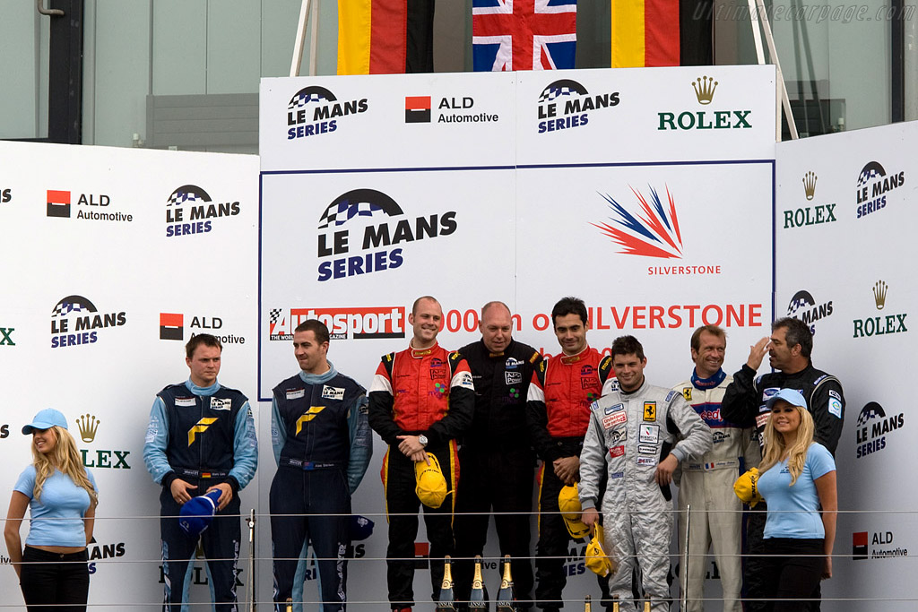 GT2 Podium   - 2008 Le Mans Series Silverstone 1000 km