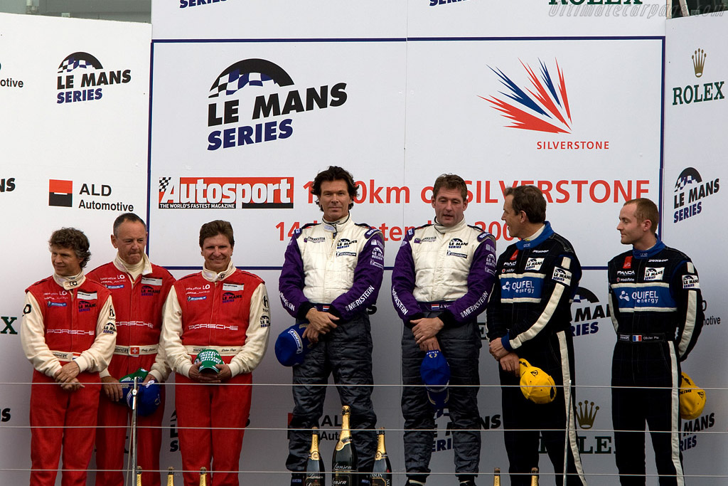 LMP2 Podium   - 2008 Le Mans Series Silverstone 1000 km