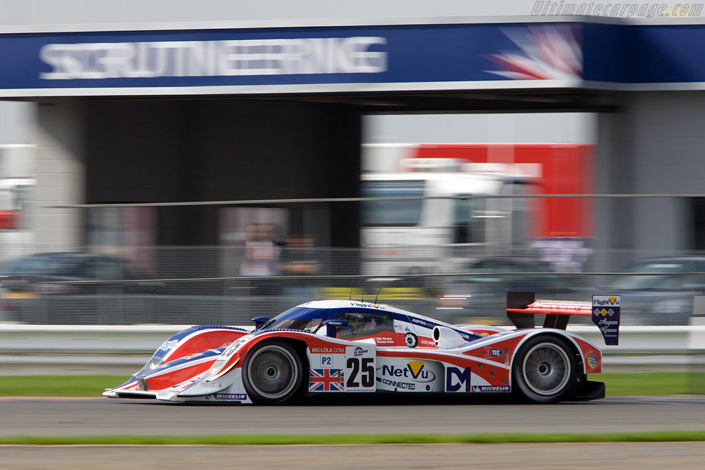 MG-Lola through copse - Chassis: B0880-HU03  - 2008 Le Mans Series Silverstone 1000 km