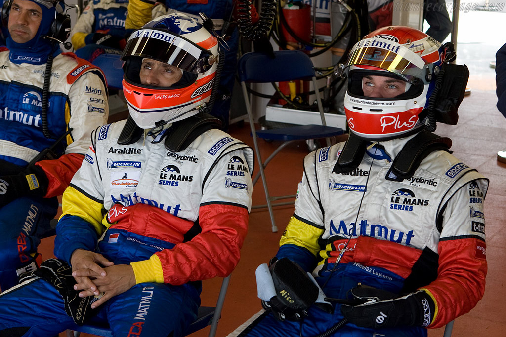Ortelli and Lapierre ready to go   - 2008 Le Mans Series Silverstone 1000 km