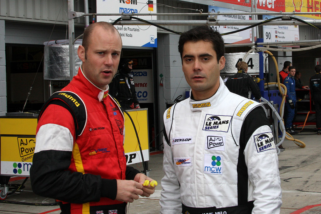 Rob Bell and Jaime Melo   - 2008 Le Mans Series Silverstone 1000 km
