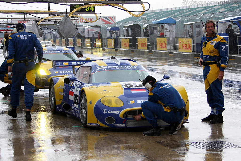 Spyker C8 Laviolette GT2-R - Chassis: XL9AB01G37Z363190  - 2008 Le Mans Series Silverstone 1000 km