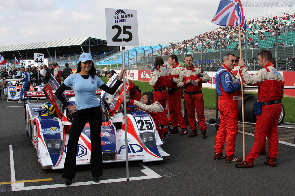 The new MG Lola - Chassis: B0880-HU03  - 2008 Le Mans Series Silverstone 1000 km