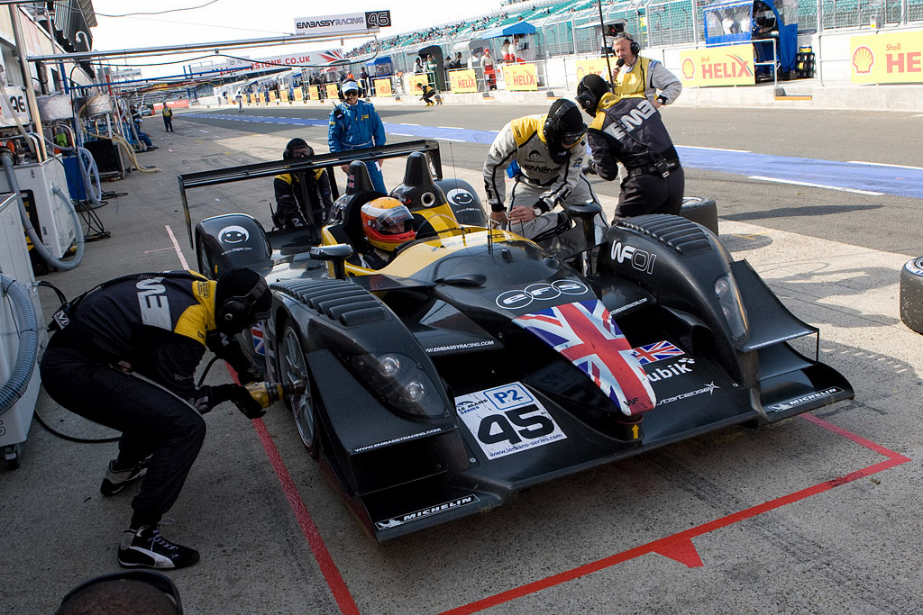 Third was so very close - Chassis: WF01-01  - 2008 Le Mans Series Silverstone 1000 km