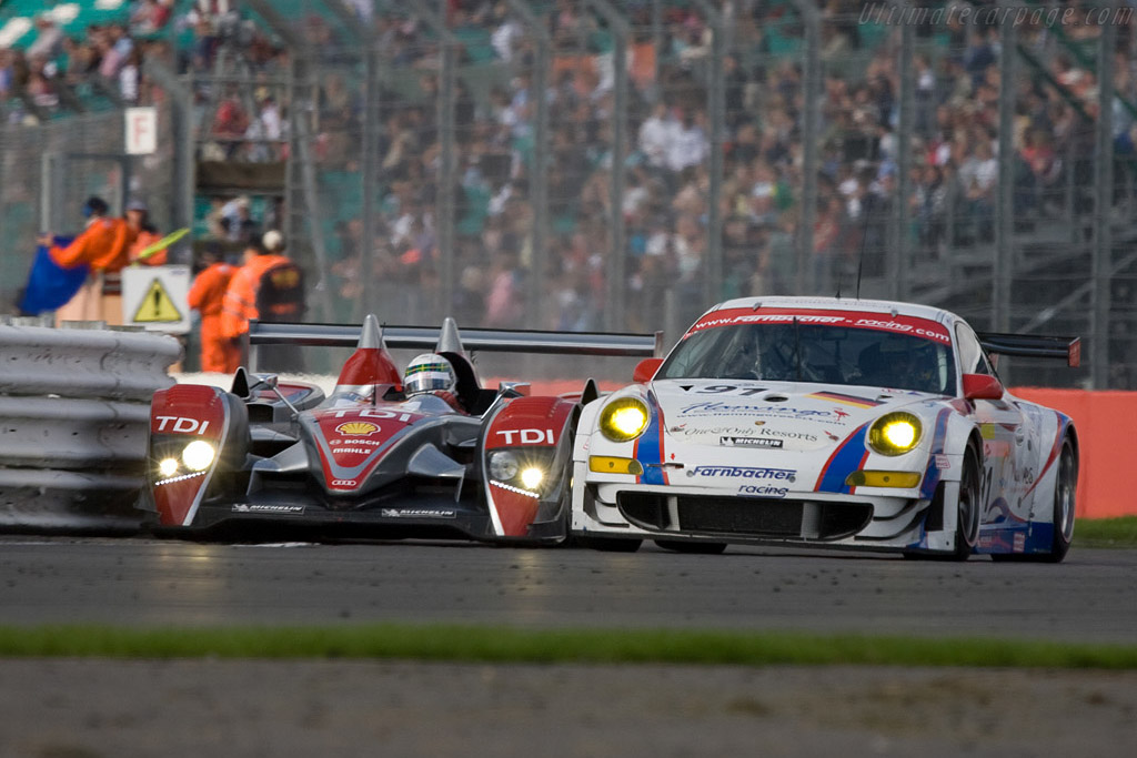 This did not end well - Chassis: 201  - 2008 Le Mans Series Silverstone 1000 km